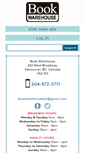 Mobile Screenshot of bookwarehouse.ca